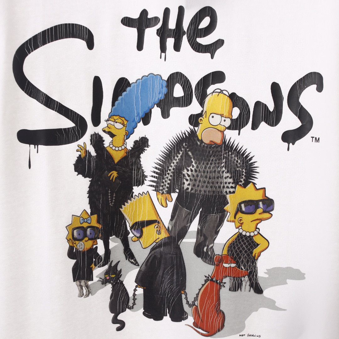Balenci Simpson T-Shirt White