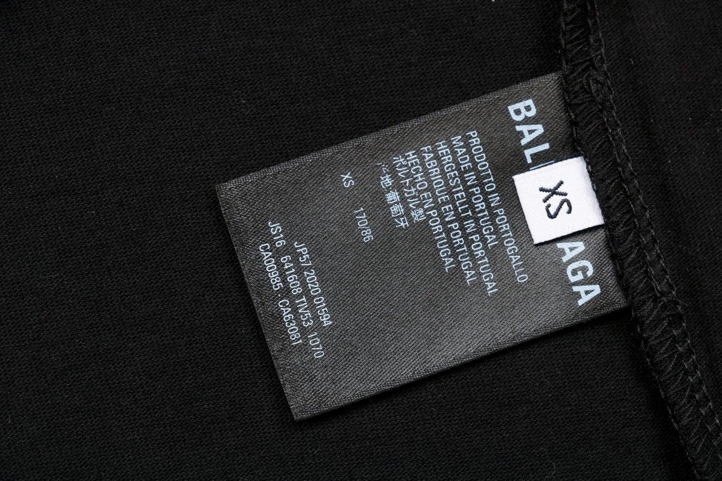 Balenci Political Campaign T-Shirt Black
