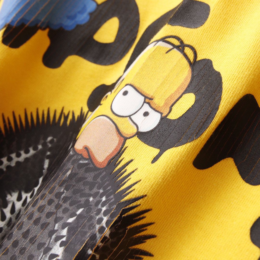 Balenci Simpson Yellow T-Shirt