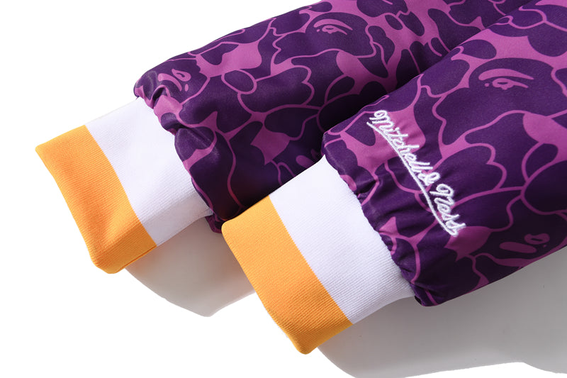 Bape Purple Baseball Jacket