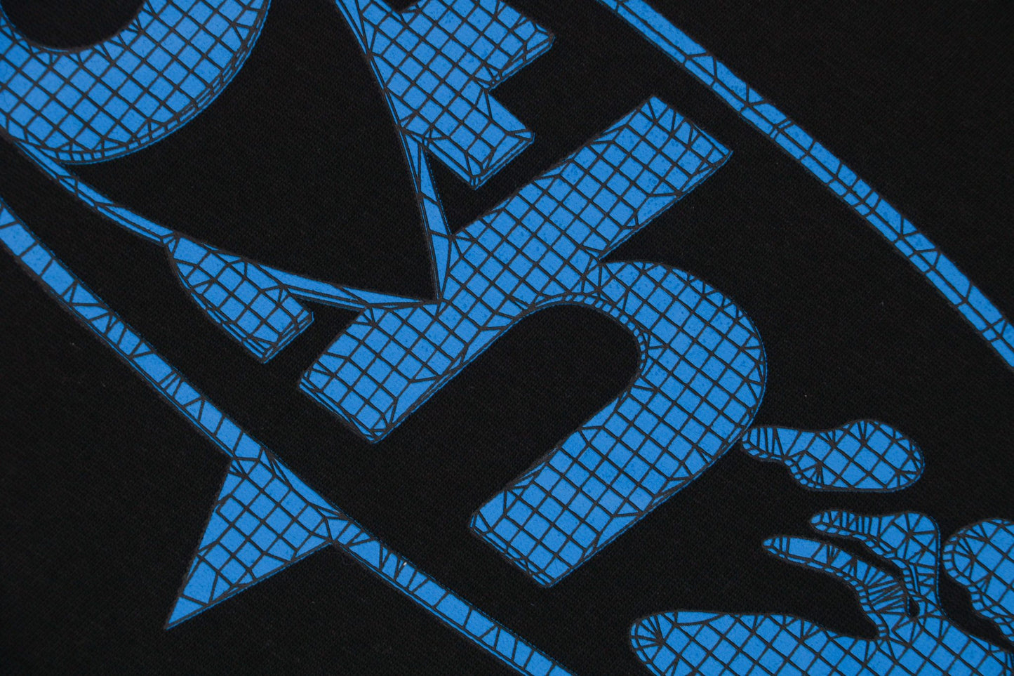 OW x N1ke Black T-Shirt