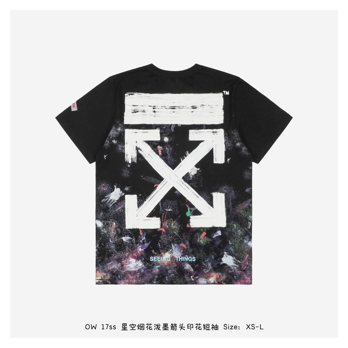 OW Black "Seeing Things" T-Shirt