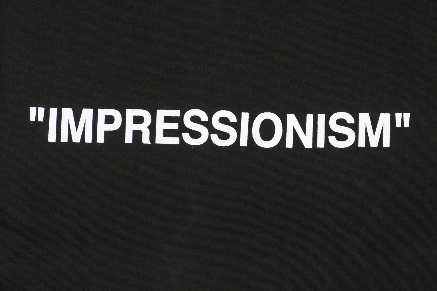 OW "Impressionism" Black T-Shirt
