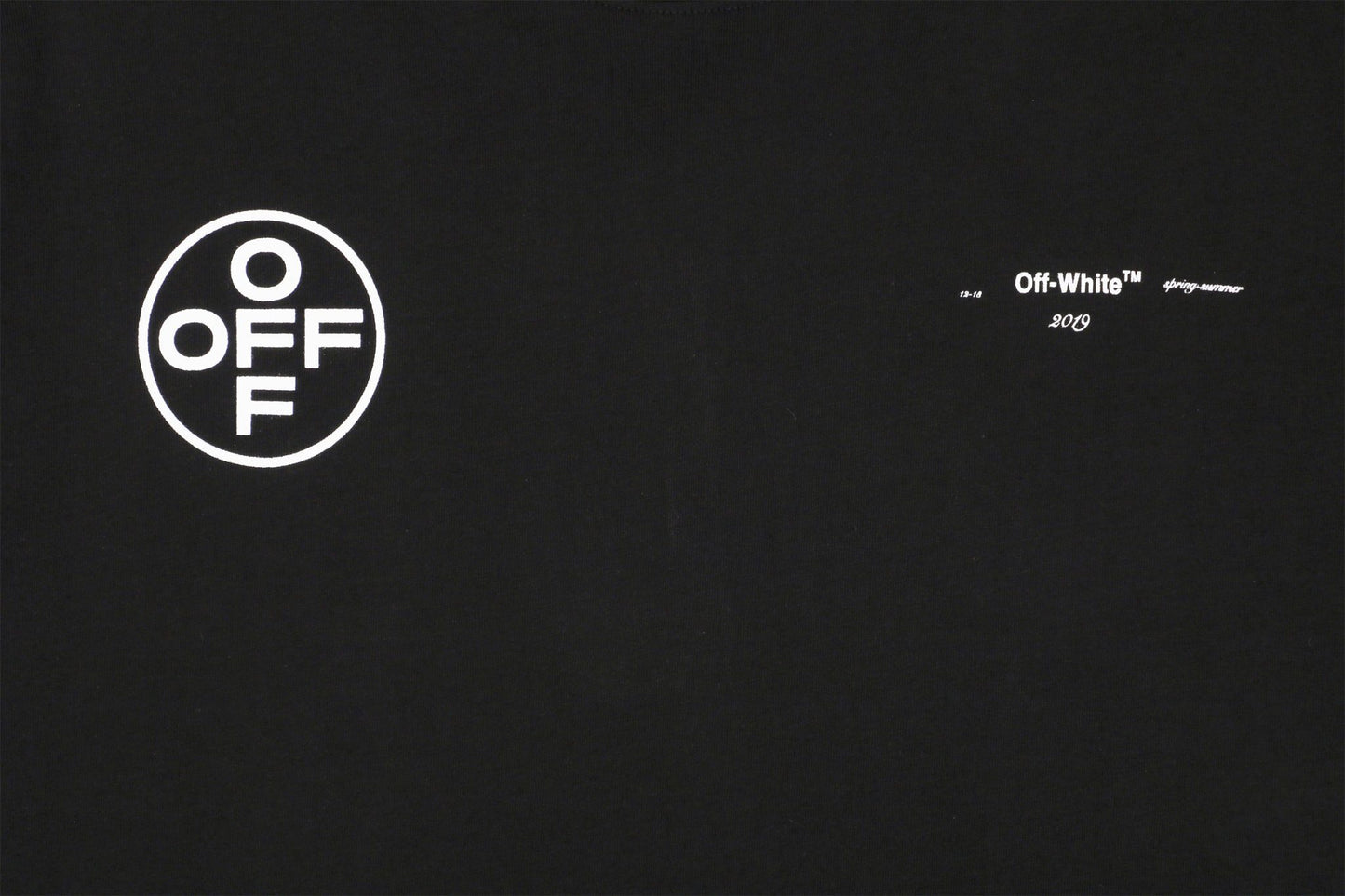 OW "Impressionism" Black T-Shirt
