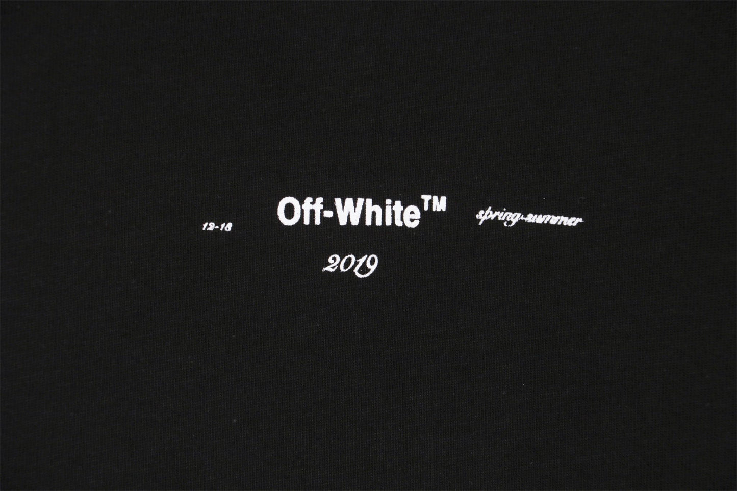 OW "Impressionism" Black T-Shirt