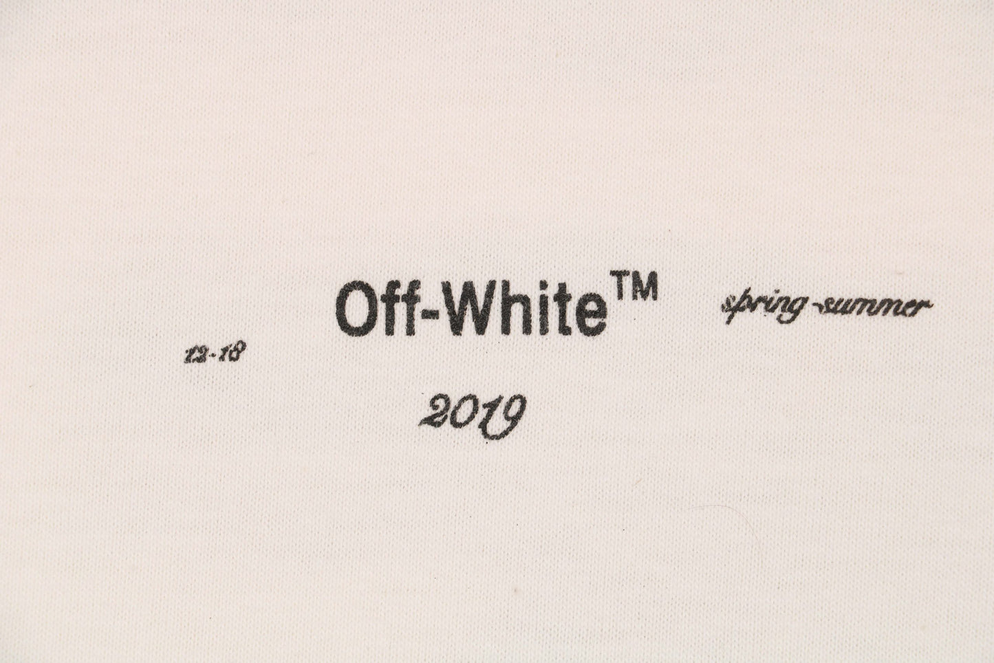 OW Beige T-Shirt