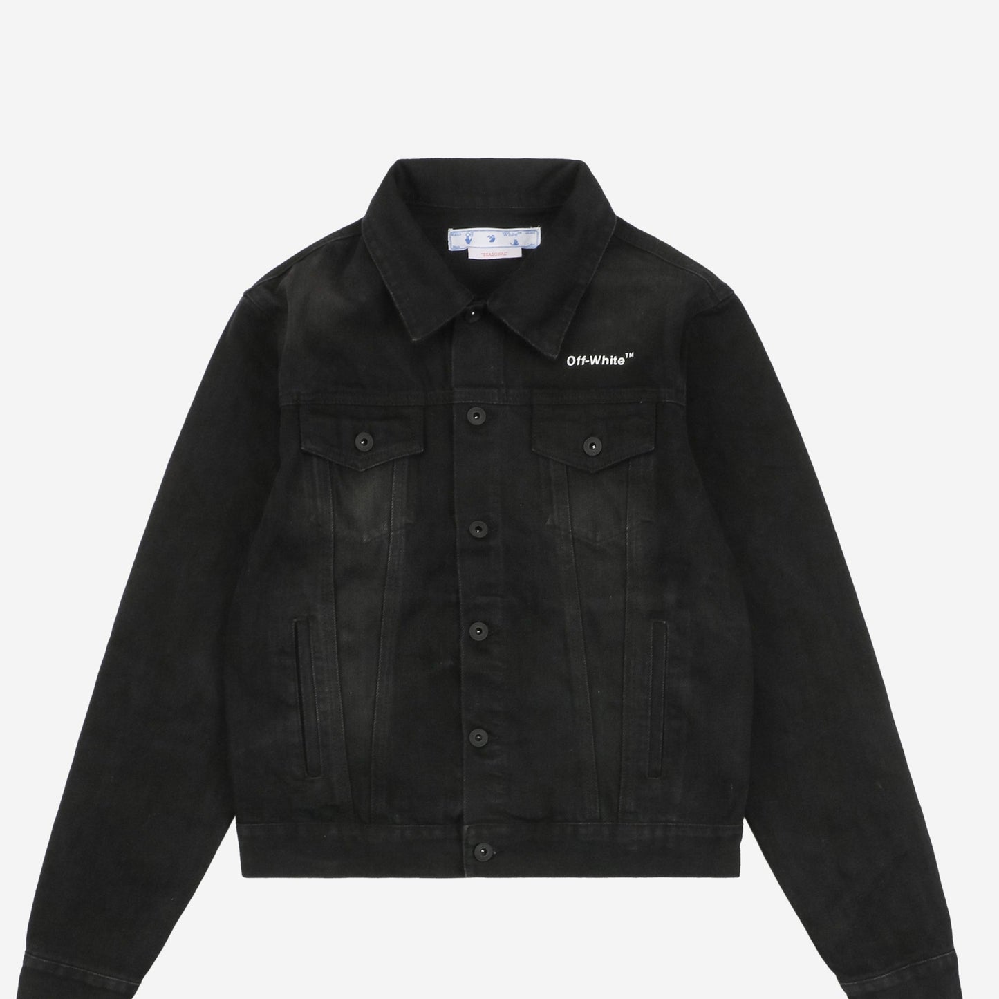 OW Black & White Jean Jacket