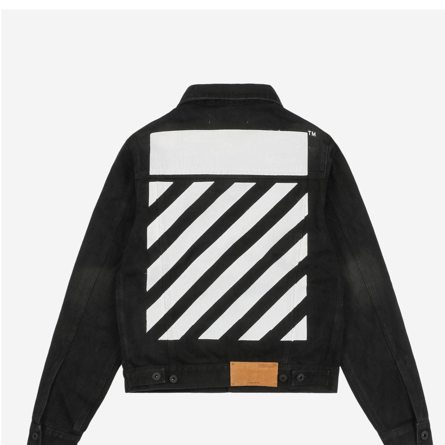 OW Black & White Jean Jacket