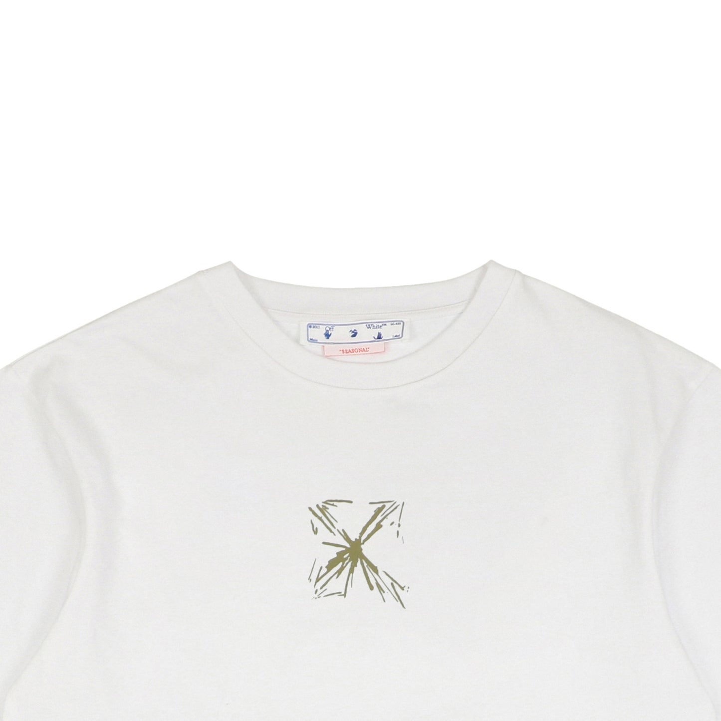 OW White & Gold T-Shirt
