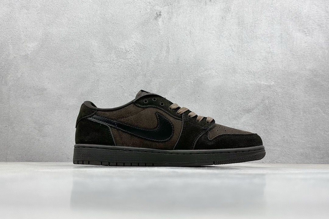 Retro Brown Velvet Trainers