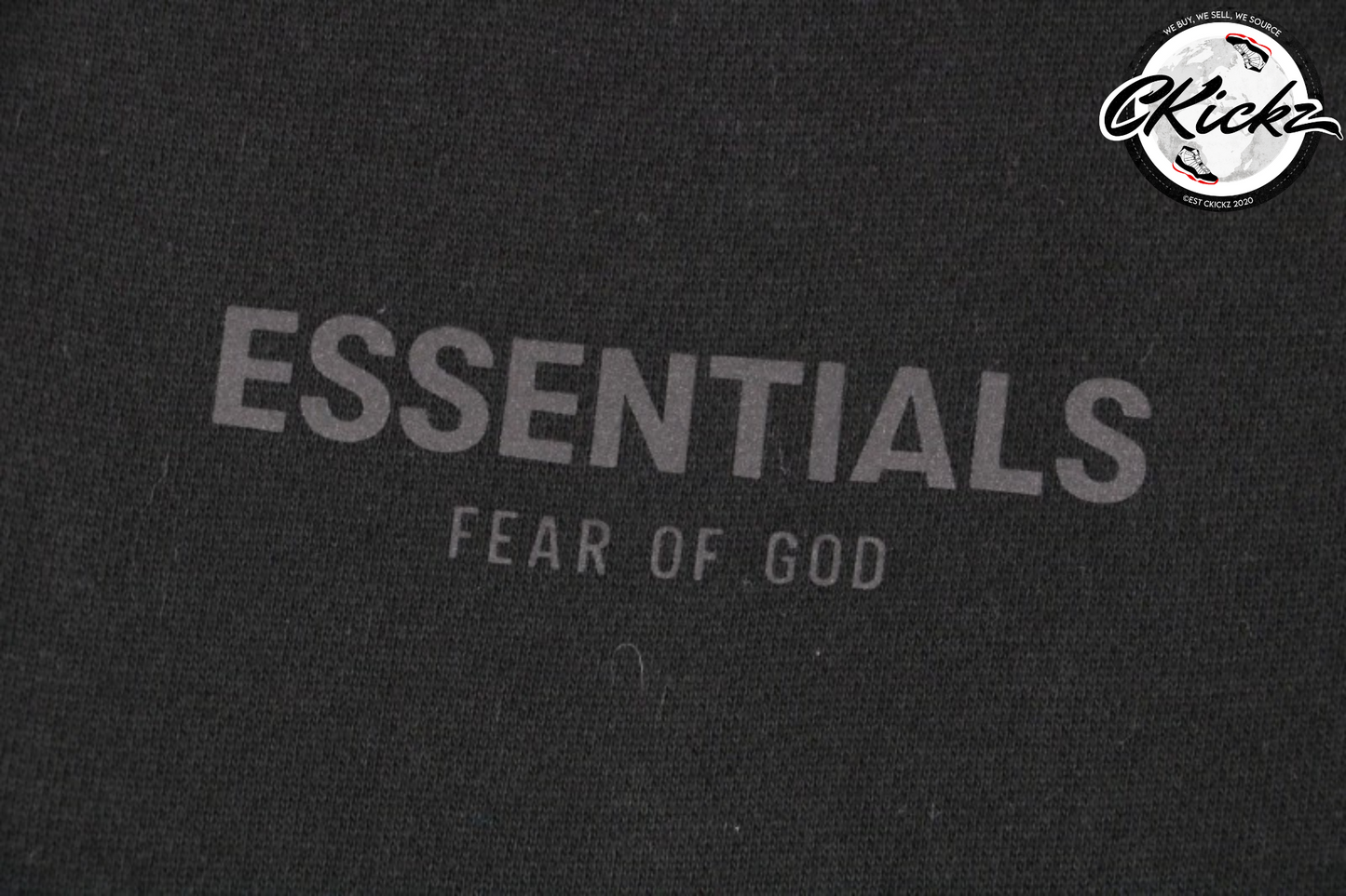 FOG Essentials Black Tracksuit