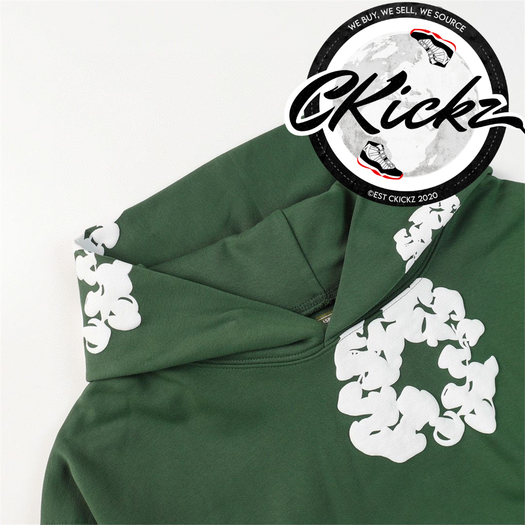 Cotton Wreath Tracksuit Green
