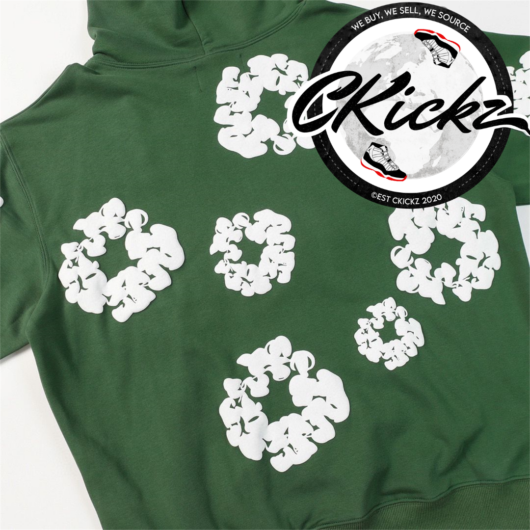 Cotton Wreath Tracksuit Green