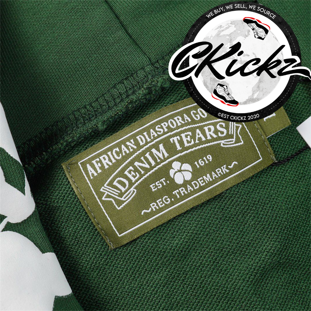 Cotton Wreath Tracksuit Green
