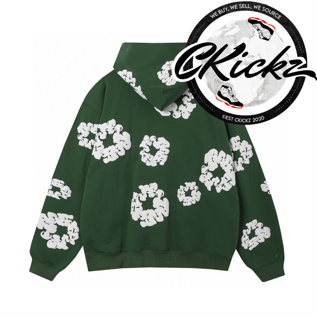 Cotton Wreath Tracksuit Green