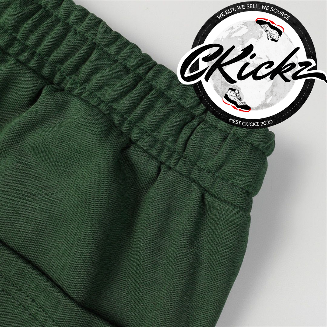 Cotton Wreath Tracksuit Green