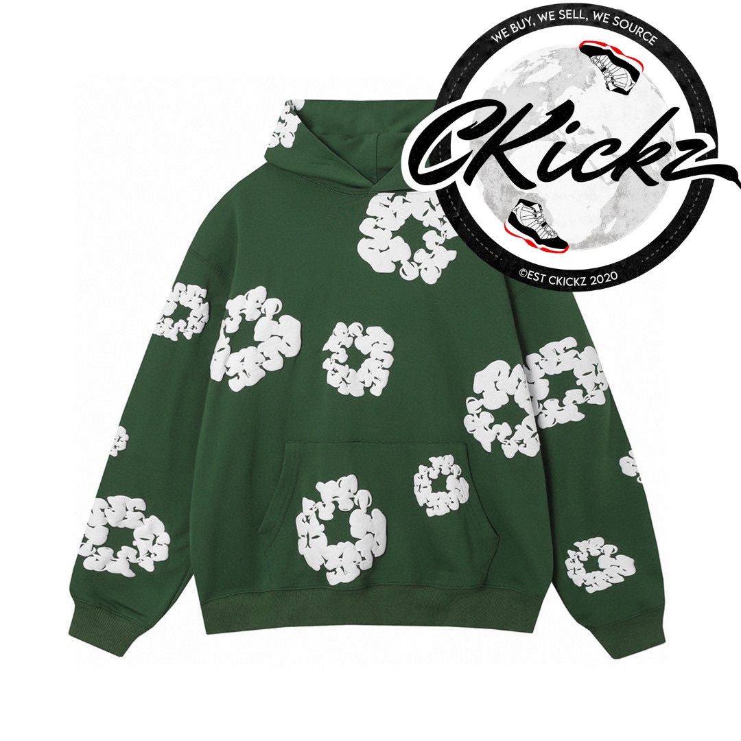 Cotton Wreath Tracksuit Green