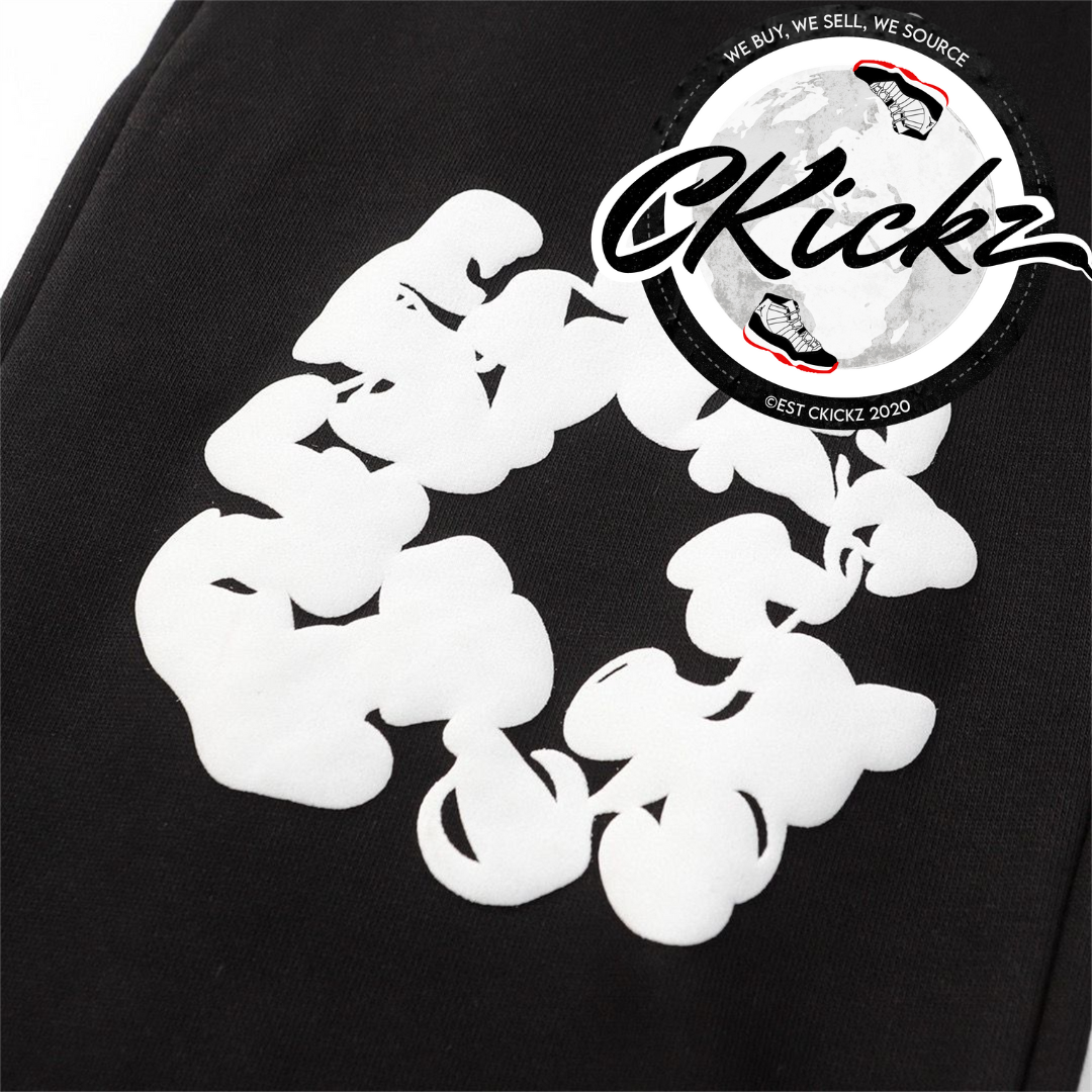 Cotton Wreath Tracksuit Black