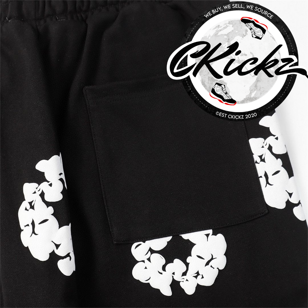 Cotton Wreath Tracksuit Black