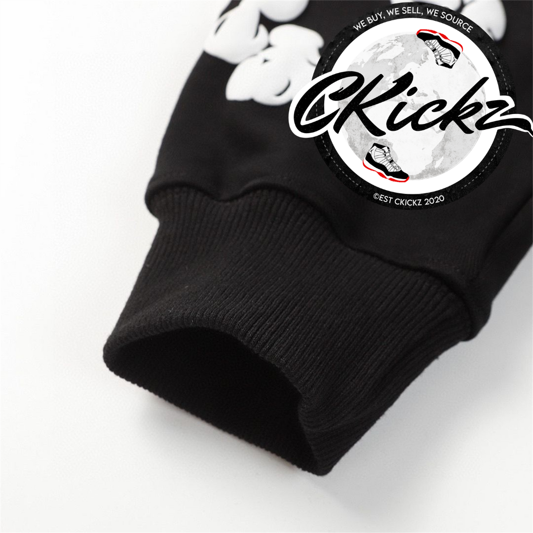Cotton Wreath Tracksuit Black