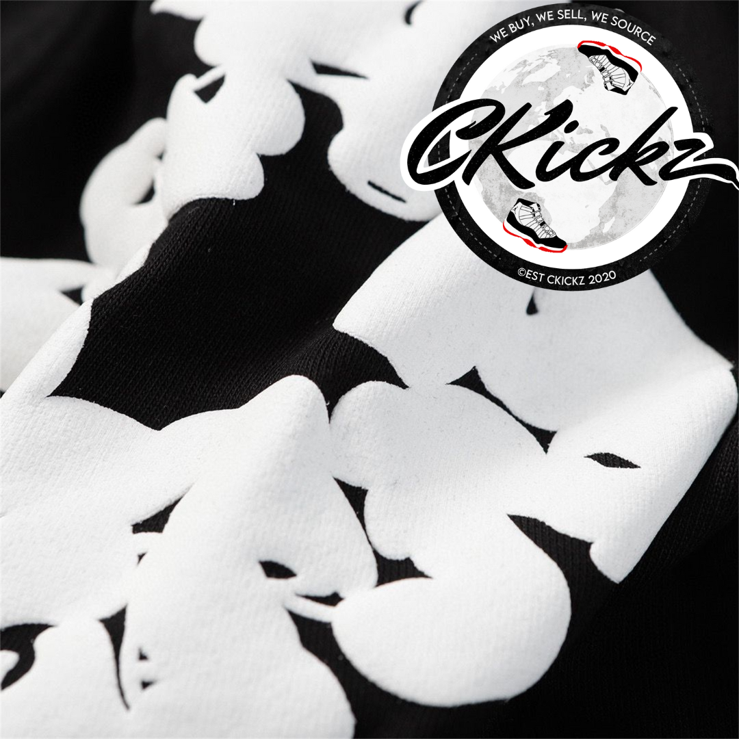 Cotton Wreath Tracksuit Black