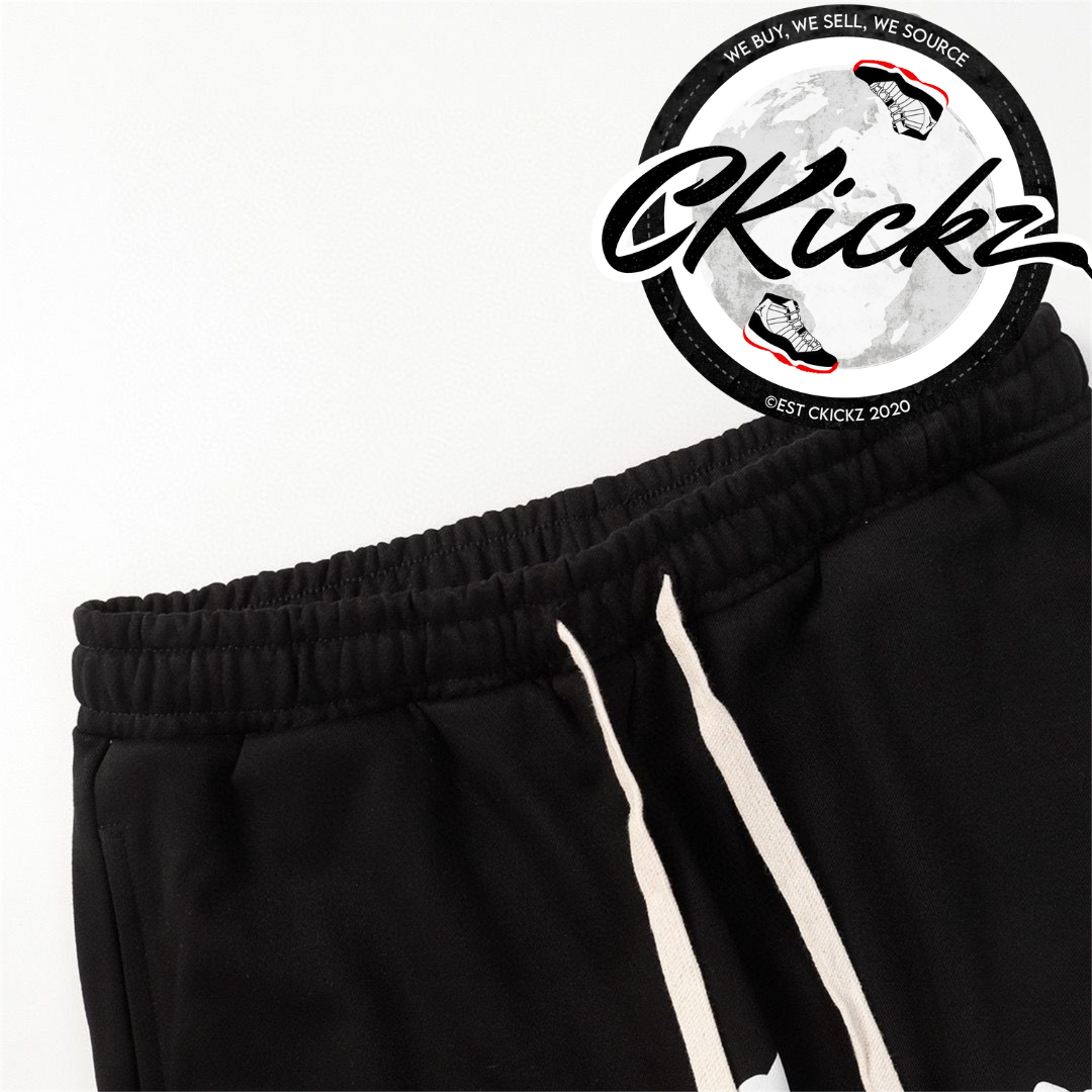 Cotton Wreath Tracksuit Black