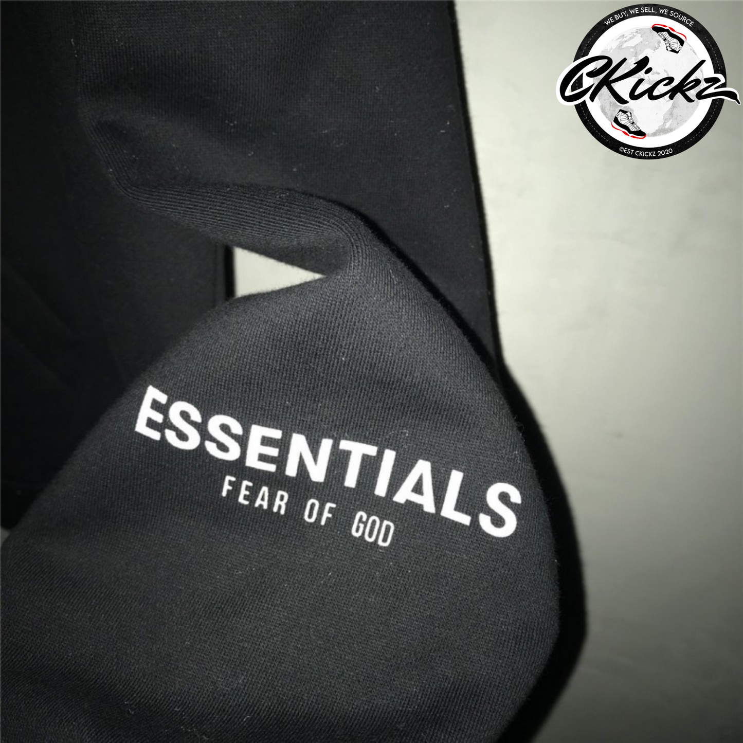 FOG Essentials Black Tracksuit