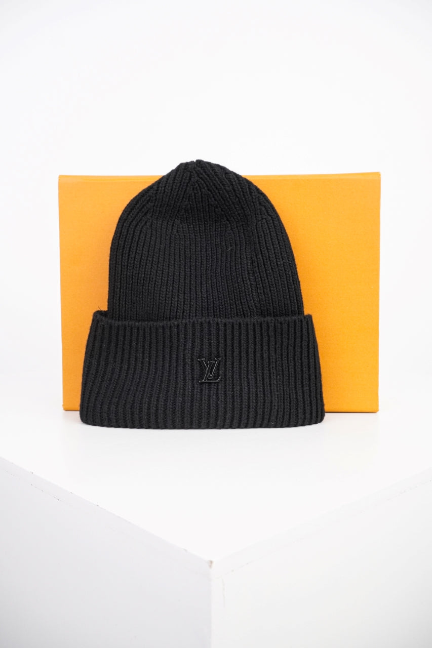 Ahead Black Beanie