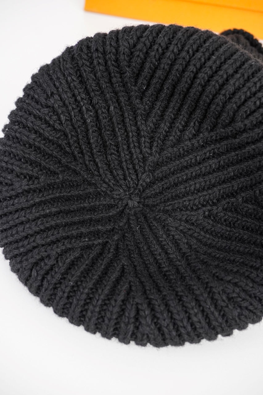 Ahead Black Beanie