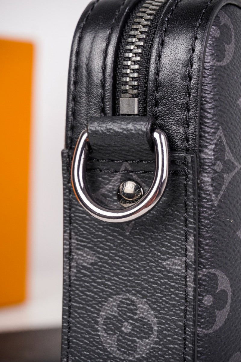 Triple Compartment Crossbody