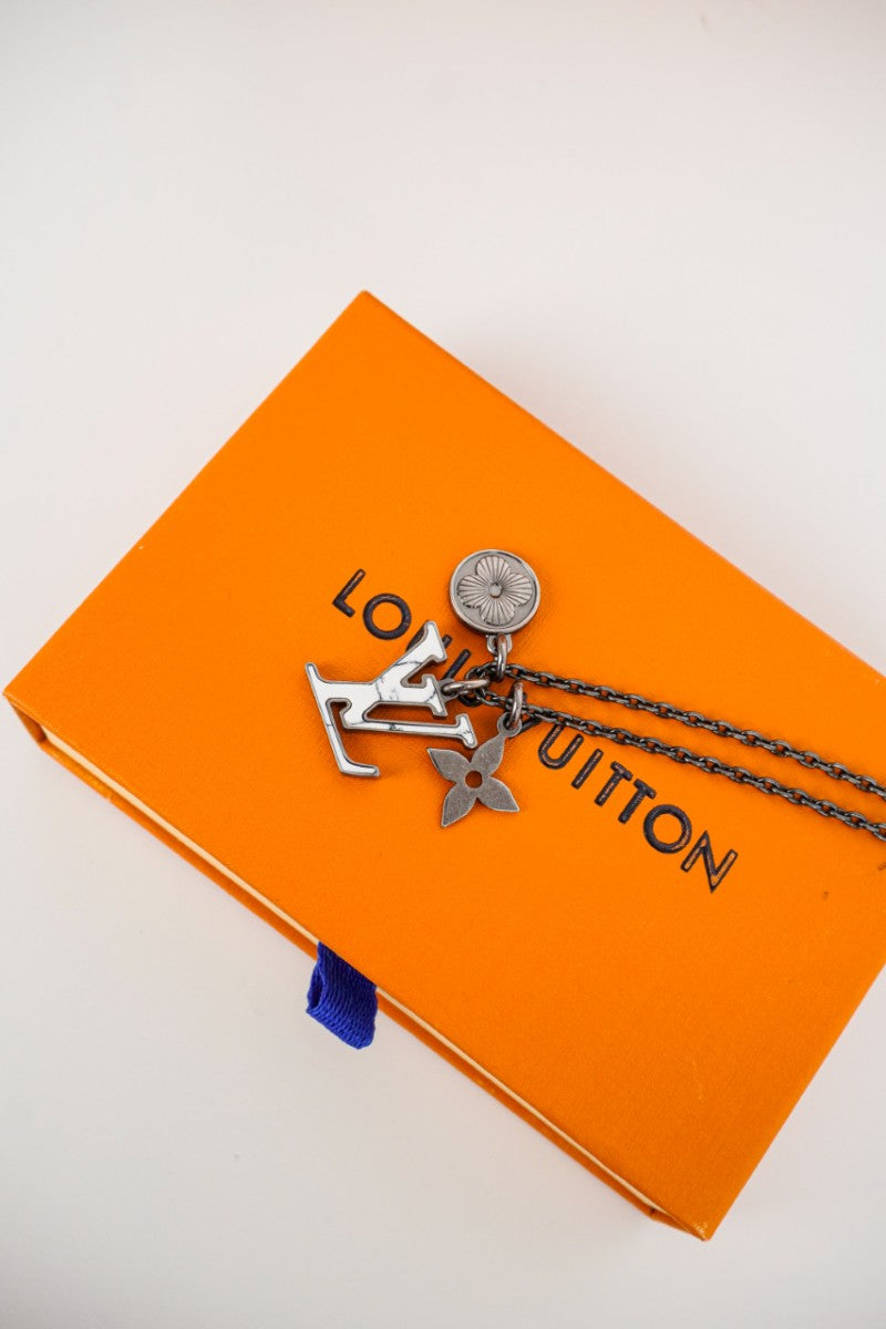 Monogram Initial Charm Necklace