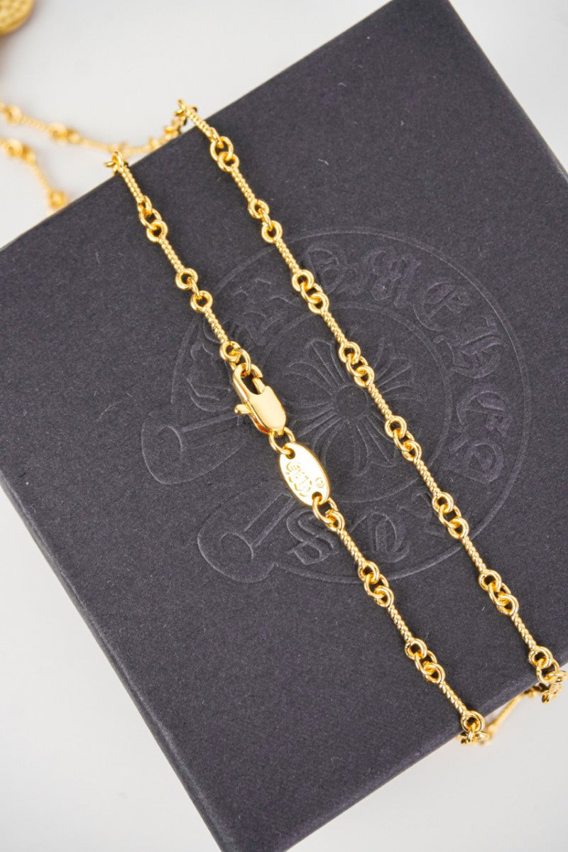 Smiley Gold Chain