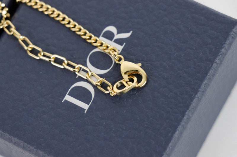 "D" Gold Necklace