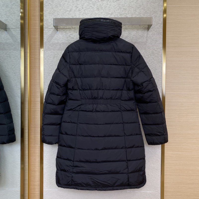 Quilted Weatherproof Parka Black (W)