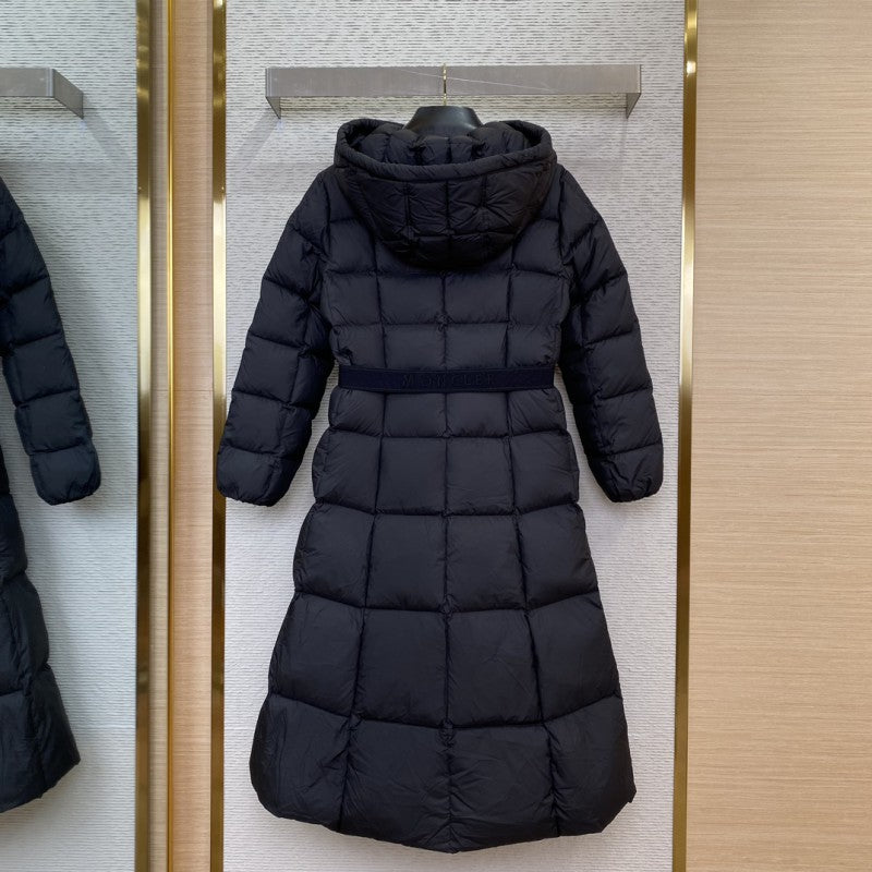 Quilted Weatherproof Parka Black (W)