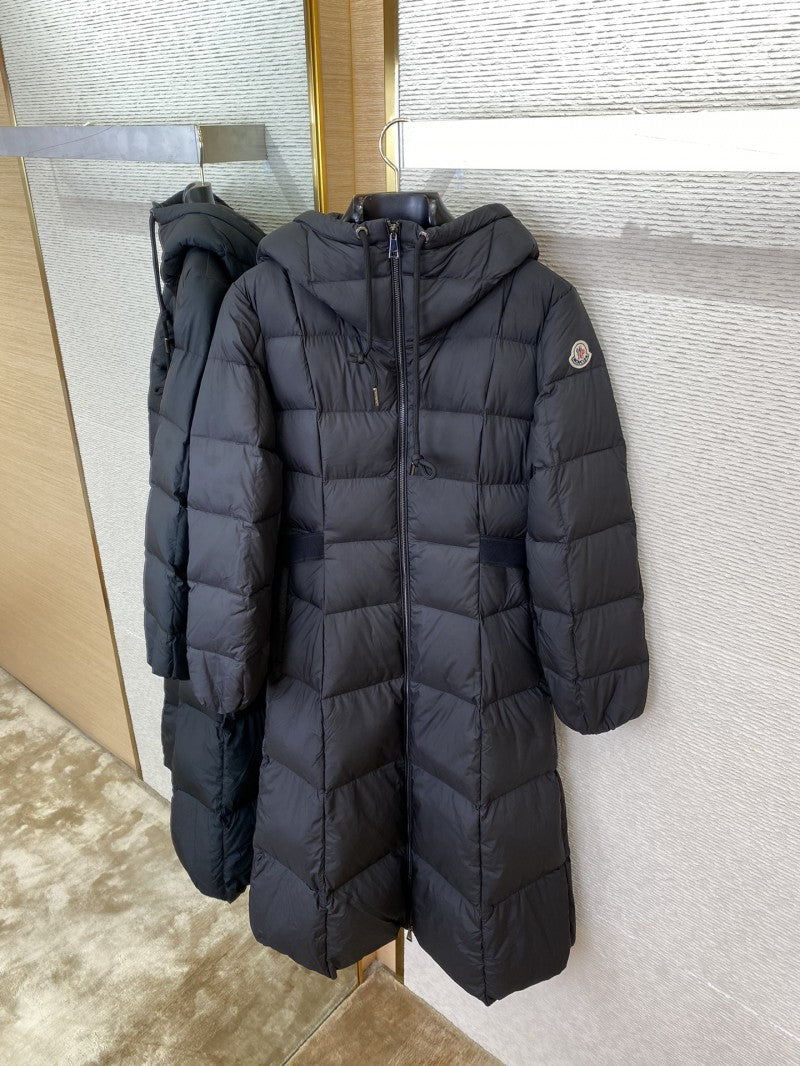 Quilted Weatherproof Parka Black (W)