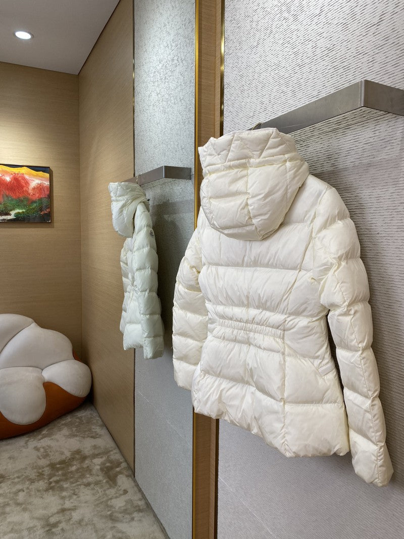 Short Down Jacket White (W)