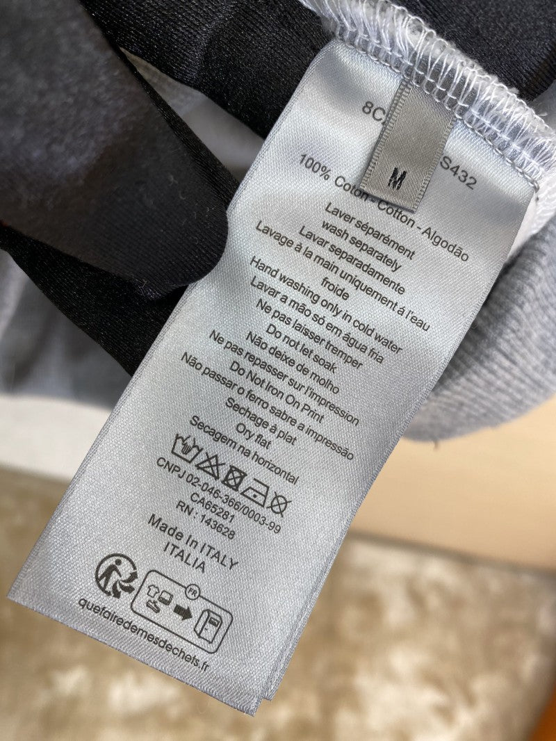 Grey Embroidered Hoodie