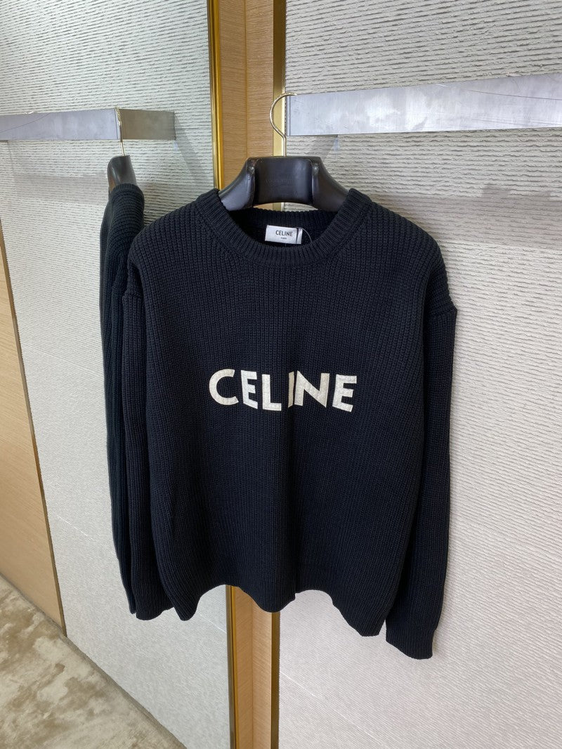 Knitted Jumper Black