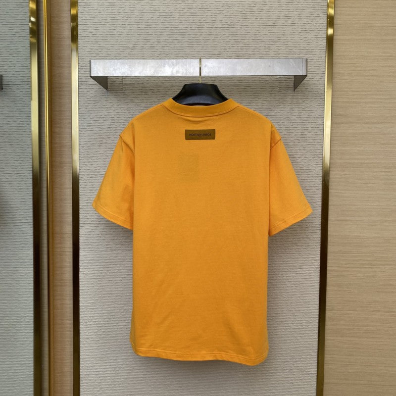 Embossed T-Shirt Orange