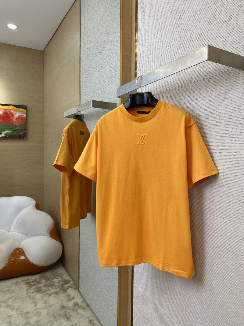 Embossed T-Shirt Orange