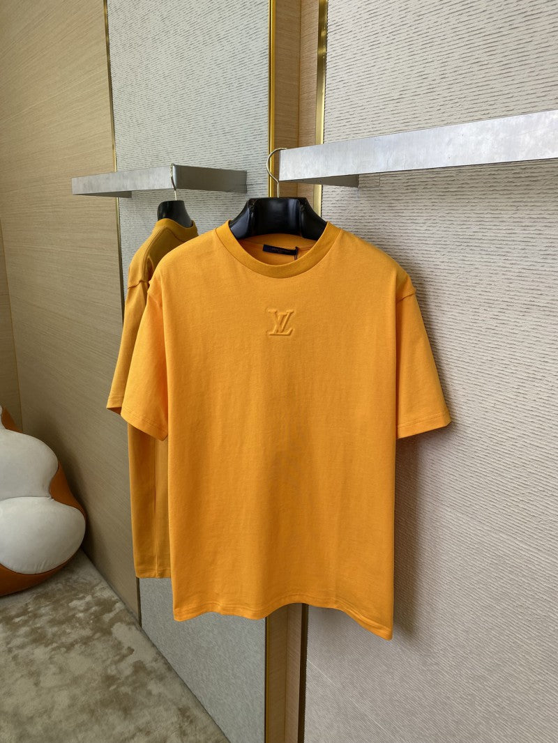 Embossed T-Shirt Orange