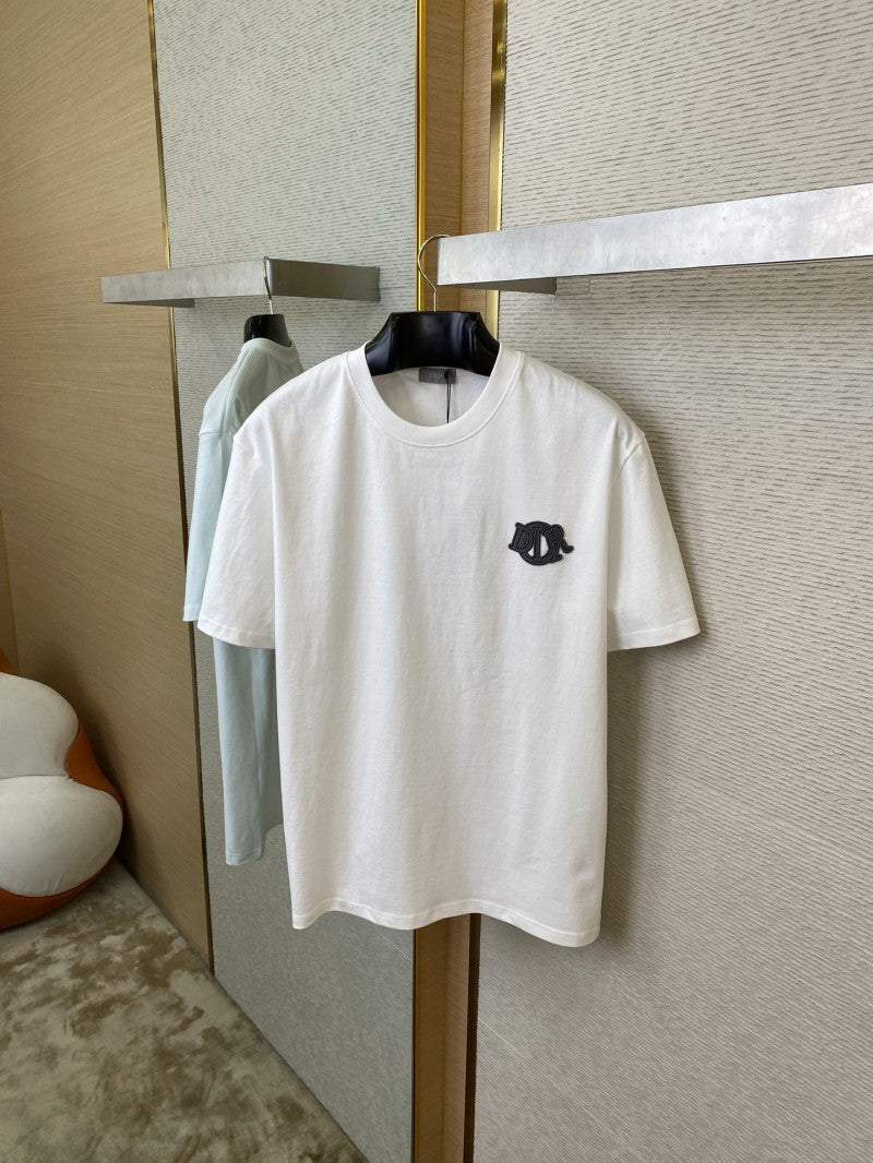 Embroidered Logo T-Shirt White