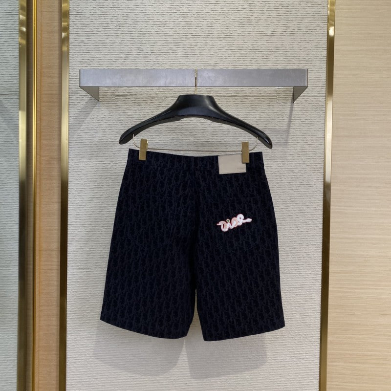 Year of the Snake Black Shorts