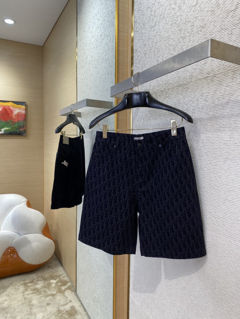 Year of the Snake Black Shorts