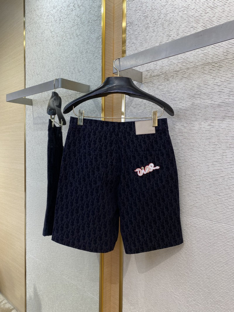 Year of the Snake Black Shorts