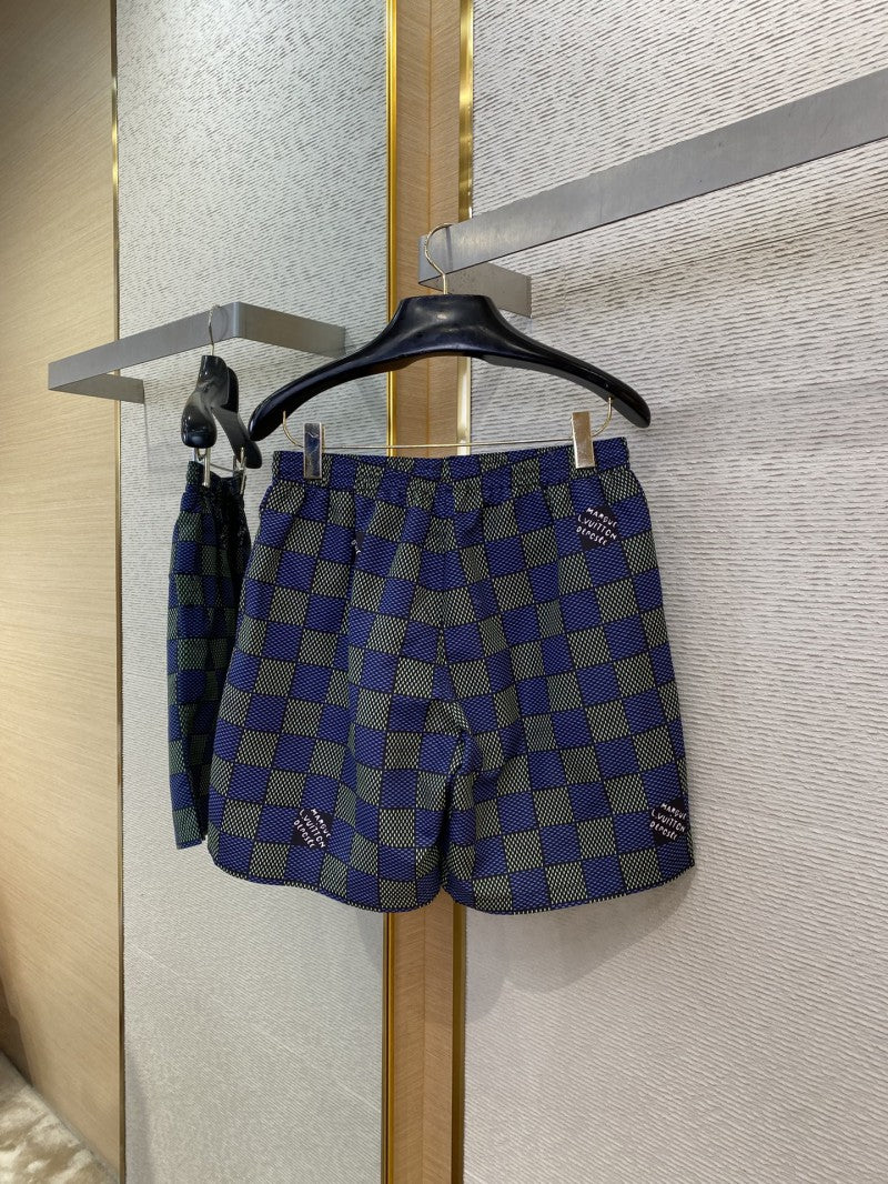 Chequered Shorts