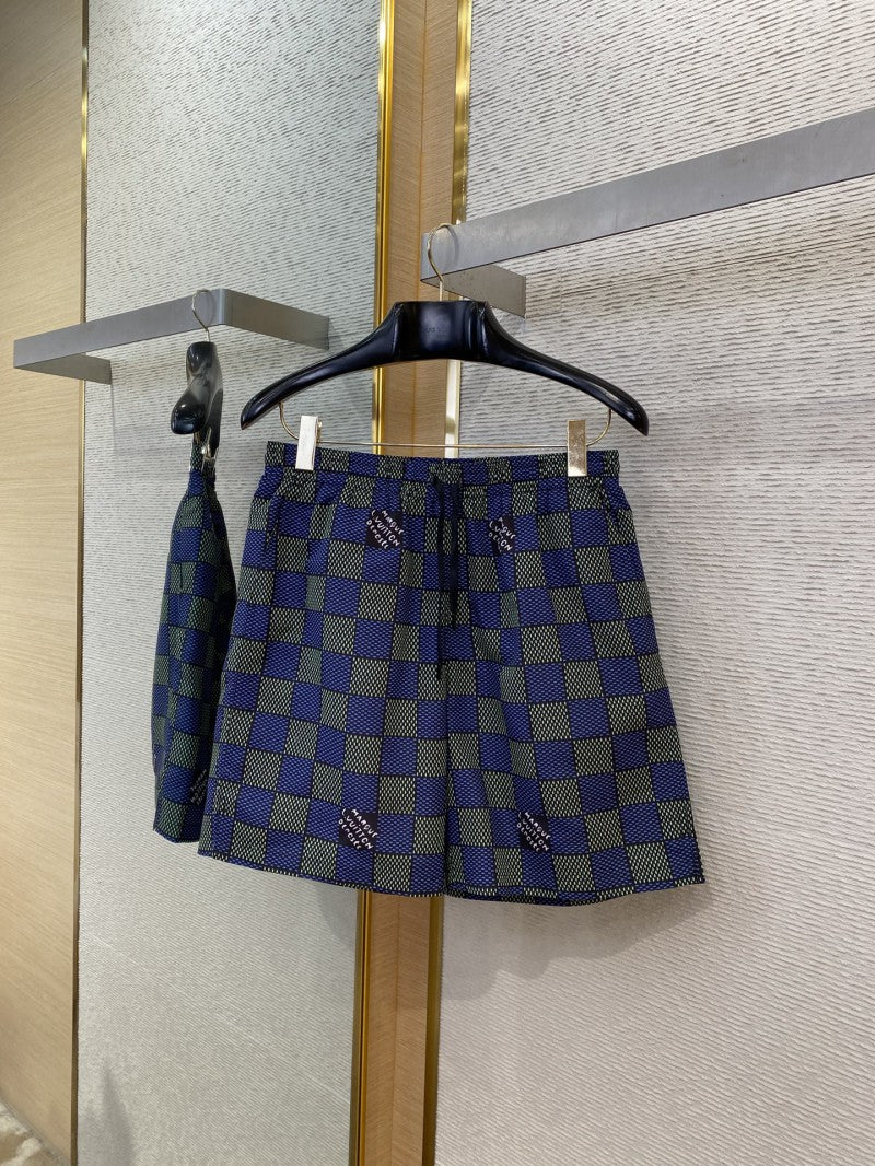 Chequered Shorts