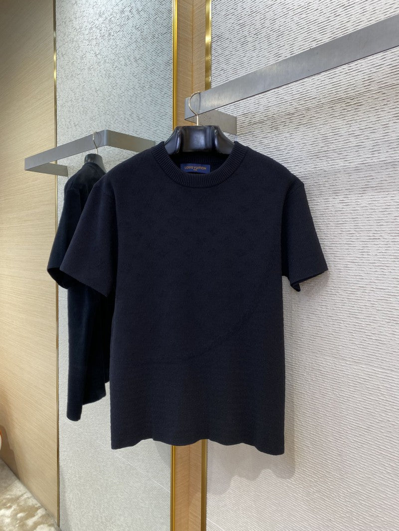 Jacquard T-Shirt Black
