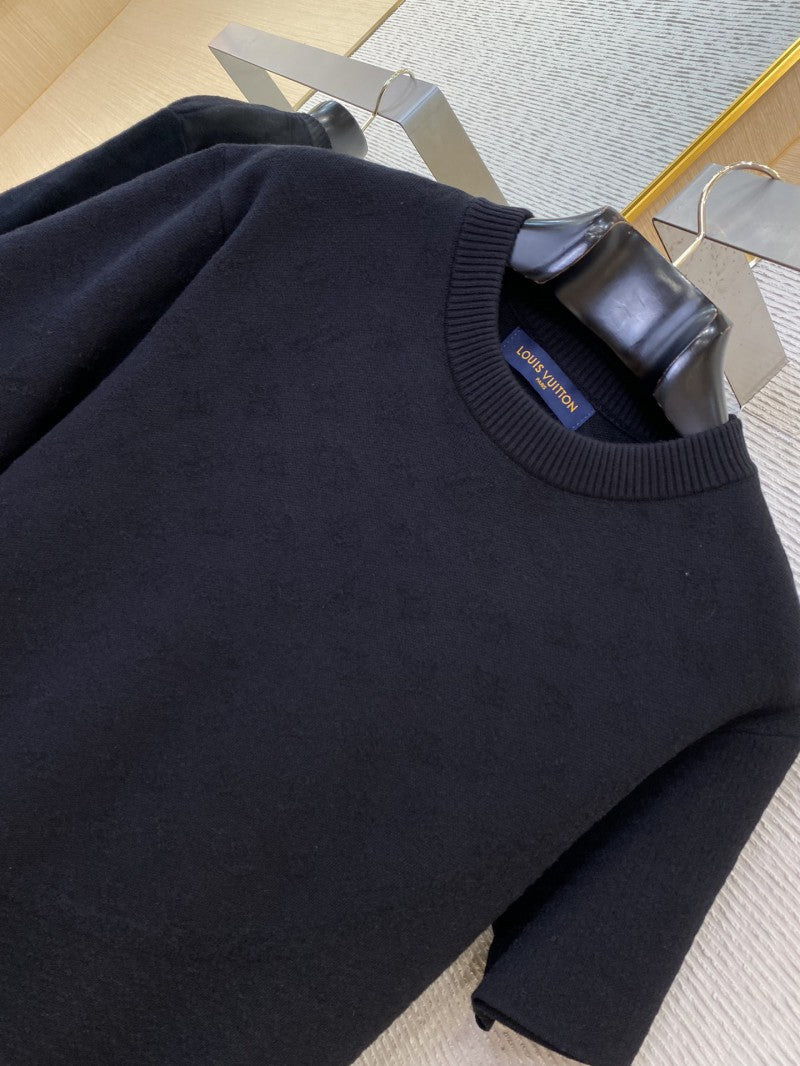 Jacquard T-Shirt Black